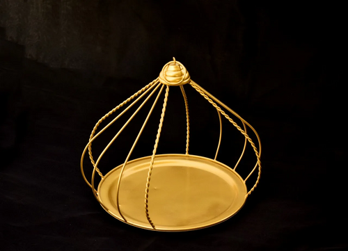 Metal Gifting Hamper Golden Colour
