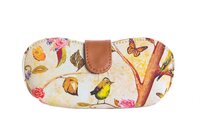 DESIGNER PRINTED LEAVES GLASSES COVER