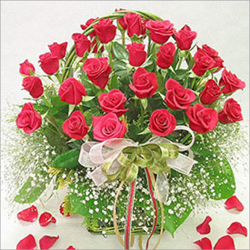 Eco-Friendly Outstanding Basket Bouquet