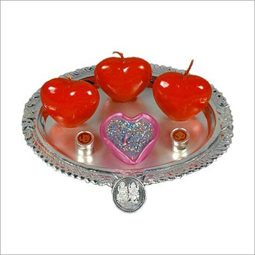 Silver Celebration Pooja Thali
