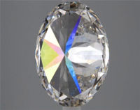 Oval 3.25ct G SI1 Certified CVD Lab Grown Diamond 532259577
