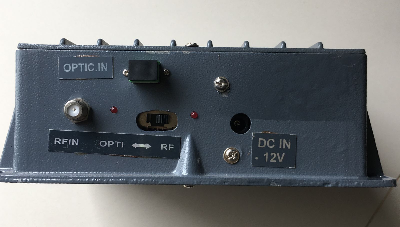 DC OPTICAL NODE CUM TRANSMITTER with 4 PORT