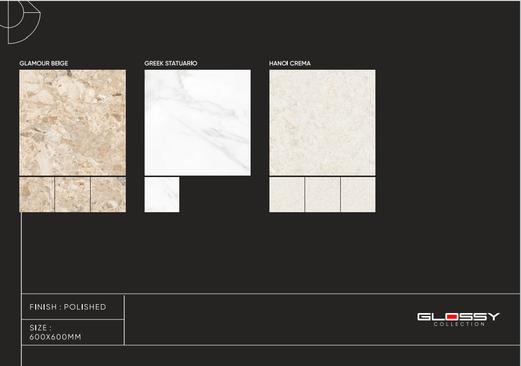 GLOSSY PORCELAIN TILES