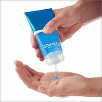 50 Gram Shaving Gel - Plastic, Blue Color, Soft Texture | External Use, Multiple Use, Gel Form, Disposable, Manual Power Source