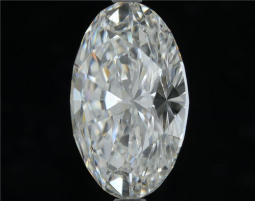 Oval 3.50ct E VVS2 Certified CVD Lab Grown Diamond 547263703 D50