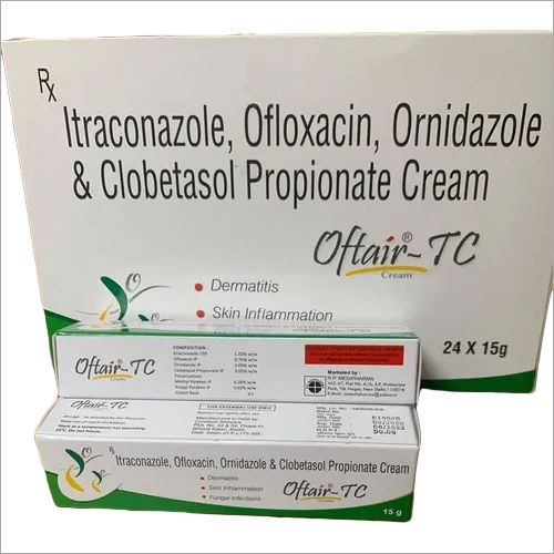Itraconazole Ofloxacin Ornidazole Clobetasol Propionate Cream