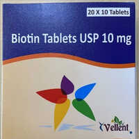10mg Biotin Tablets - Physician Recommended Dosage | Suitable For Adults, Store In Cool And Dry Place