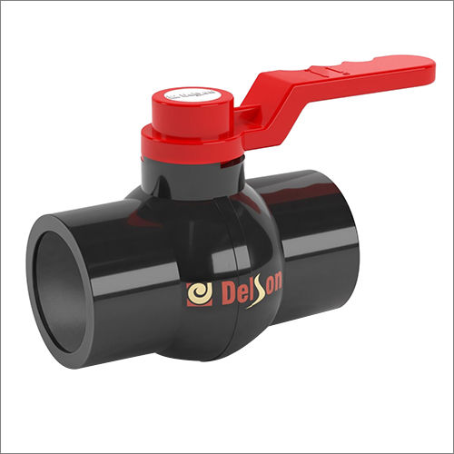 Black PVC Ball Valve