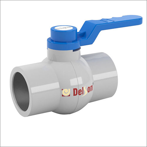 Long Handle PVC Grey Ball Valve