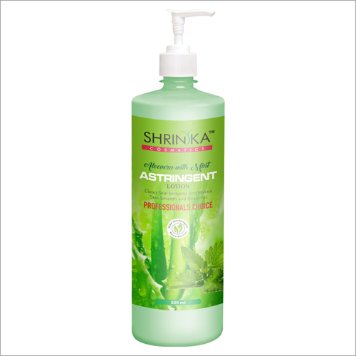 Astringent Skin Lotion - Gel Formula for Normal Skin | Refreshing Aloe Vera and Mint Blend, Gentle Acne Protection