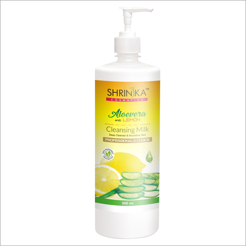 Cleansing Milk - Gel Formulation for Normal Skin | Aloe Vera & Lemon Extract, Gentle Removes Dirt and Impurities, Repair Skin Damage, Soothing Fragrance