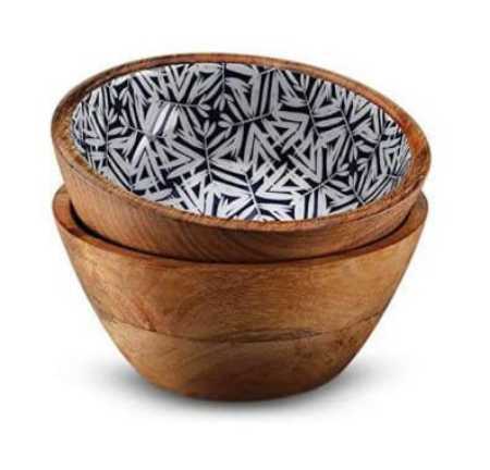 Mango wood bowls