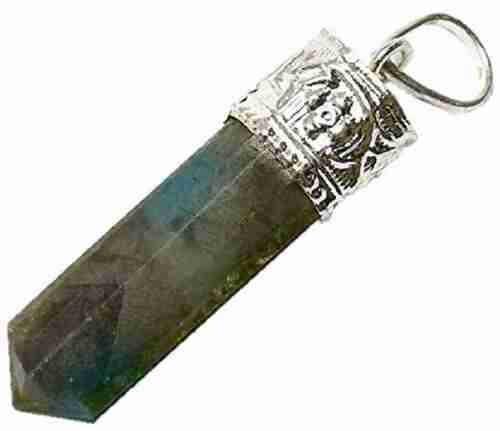 Labradorite pancil pendent