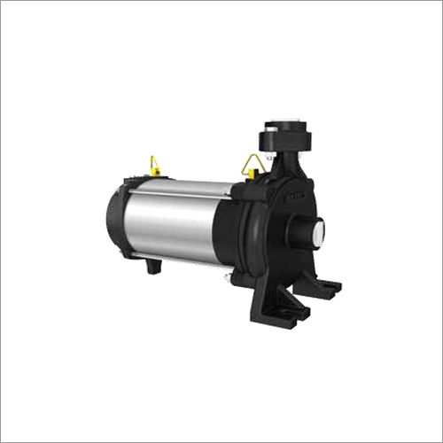 0.5 HP Open Well Submersible Pump - Mild Steel Silver-Black Finish | 1 Year Warranty Ideal for Domestic & Industrial Use