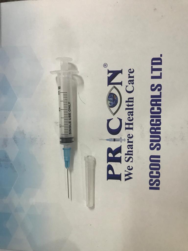 Disposable Syringe with Needle 3ml
