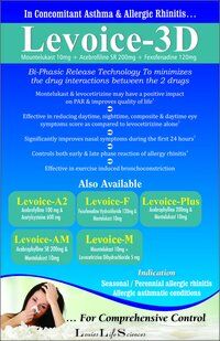 Acebrofylline (SR) Fexofenadine Montelukast Tablet
