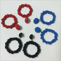 Seed Beaded Earrings Gender: Women