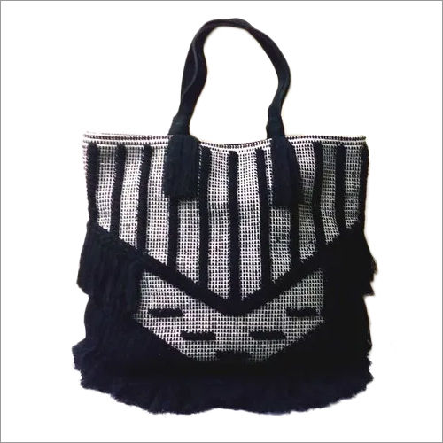 Cotton Fabric Beach Bag Gender: Women