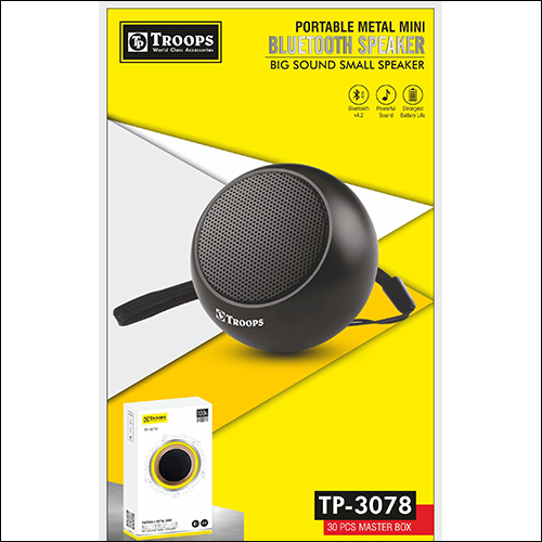 TP-3078 H Portable Metal Mini Bluetooth Speaker