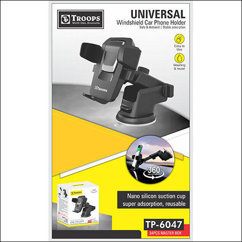 TP-6047 V Universal Windshield Car Phone Holder