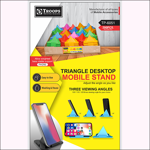 TP-6051 V Triangle Desktop Mobile Stand