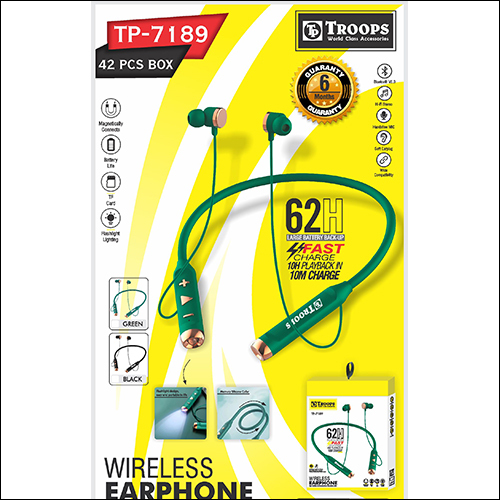 TP-7189 62HOURS WIRELESS EARPHONE V