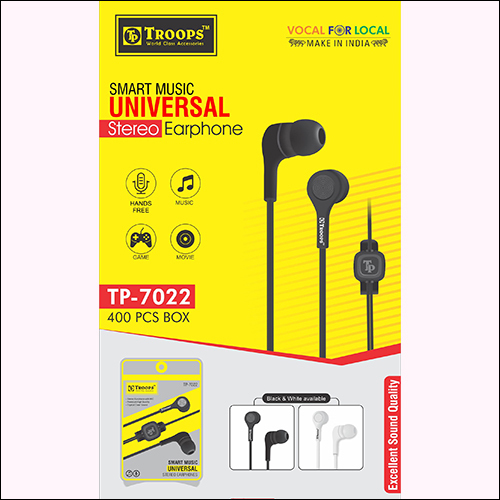 TP-7022 Smart Music Universal Stereo Earphone