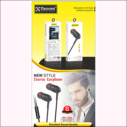 TP-7101 New Style Stereo Earphone