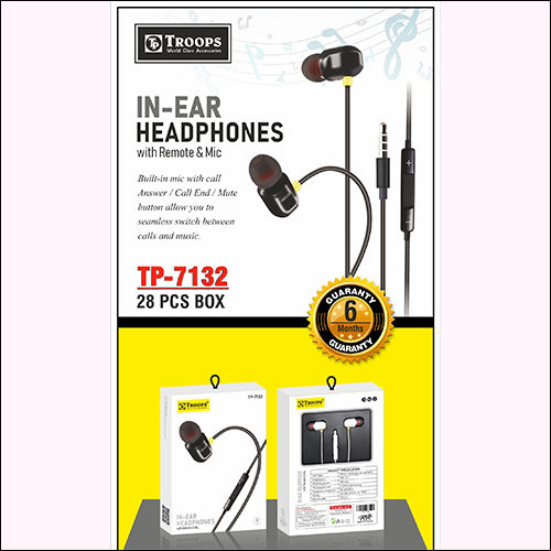 TP-7132 V In-Car Headphone