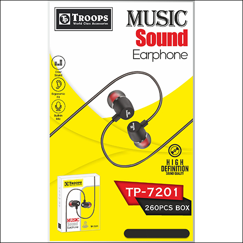 TP-7201 V Music Sound Earphone