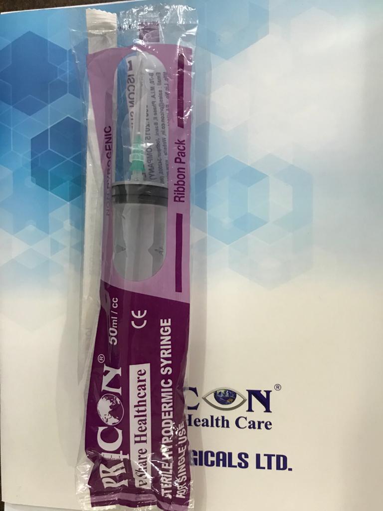 Disposable Syringe with Needle 50 ml