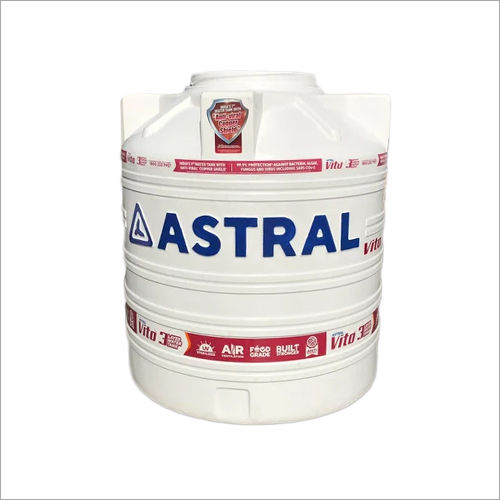 White Astral Water Storage Tank