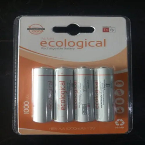 TYFY  AA 1000MAH  NI  MH ECOLOGICAL  RECHARGEBALE BATTERY