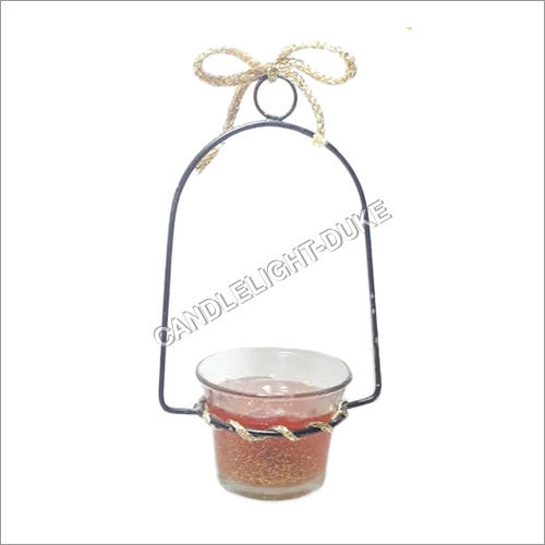 Paraffin Wax Gel Jar Candle With Hanger