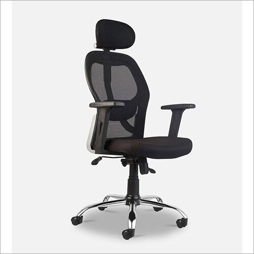 High Back Mesh Chair in Black Colour