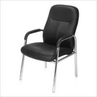 Black Office Visitor Chair