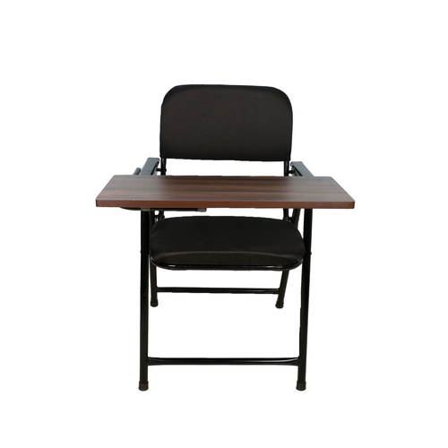 Black Front Angle Writing Pad Chair