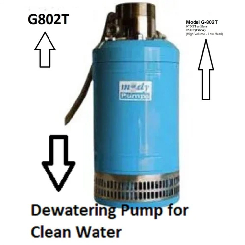 G802T Submersible Dewatering Pump