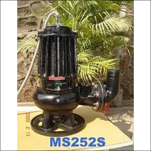 Black Mody Sewage Pump Model Ms252S 5Hp 3Ph 415V 3.7Kw 50Hz