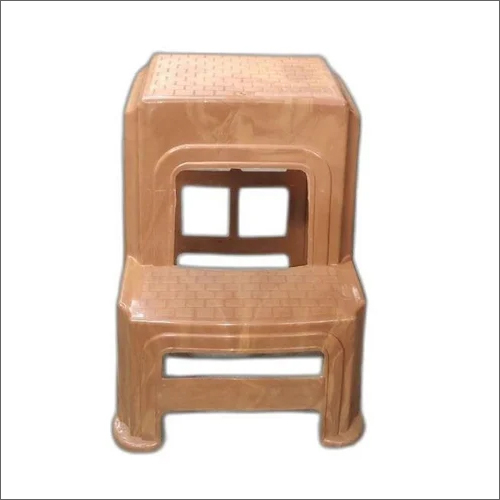 Brown Plastic Step Stool