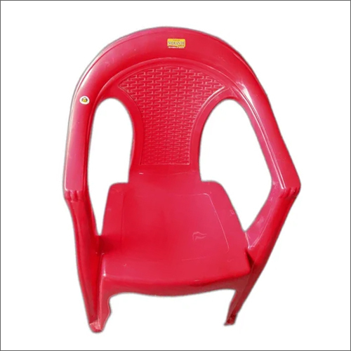 Mid Back Plastic Armrest Chair