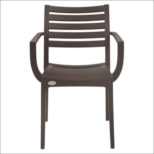 Brown Black Plastic Chair