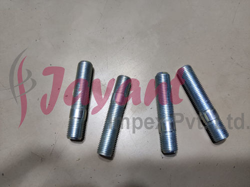 Double End Stud Bolts - High Tensile Steel, 10mm Diameter | Ideal for Industrial, Engineering, Drilling, Mining, Power Plants, Chemical, Petrochemical, Automobile, Aerospace Applications