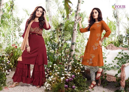 Multicolor Designer Kurtis