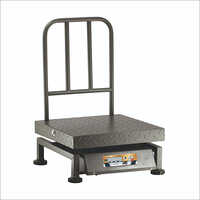 Mild Steel Platform Weighing Scale - Digital Display, High Accuracy | Heavy-duty, Electric Power Supply, Ideal For Commercial Use