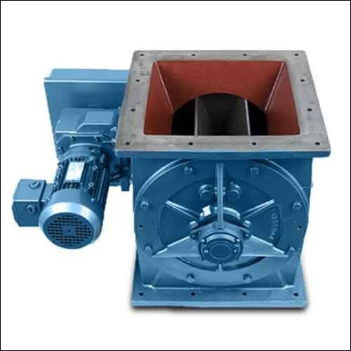 Blue Rotary Airlock Valve