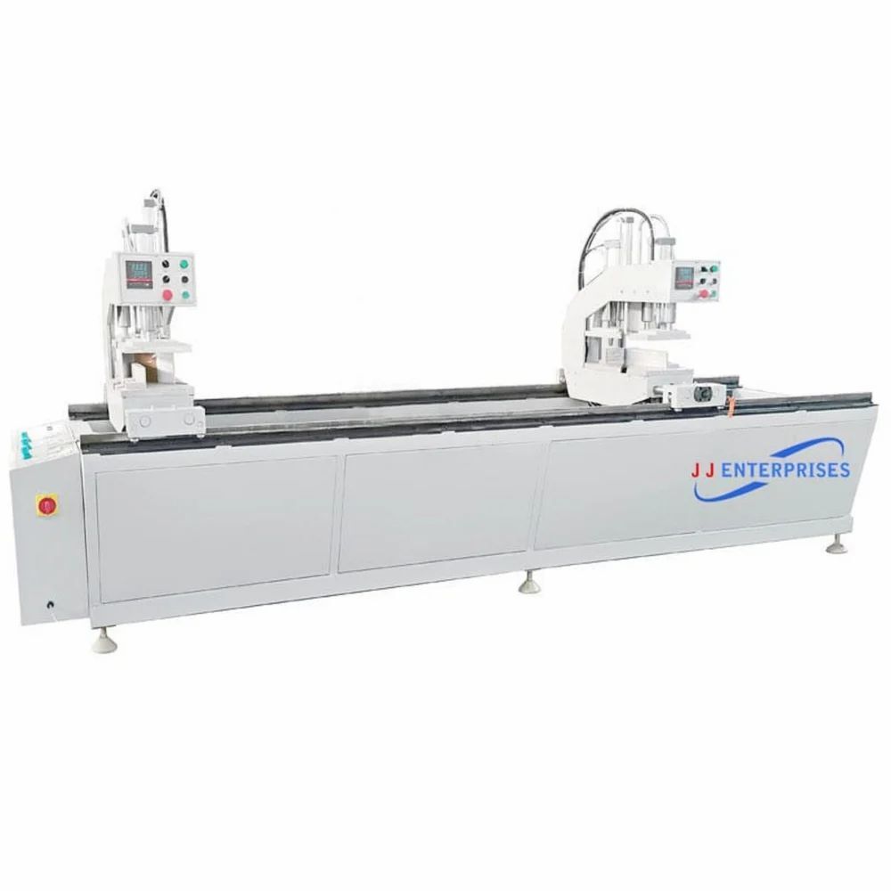 Seemless Double Head Upvc Welding Machine - Color: White