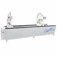 Seemless Double Head Upvc Welding Machine - Color: White