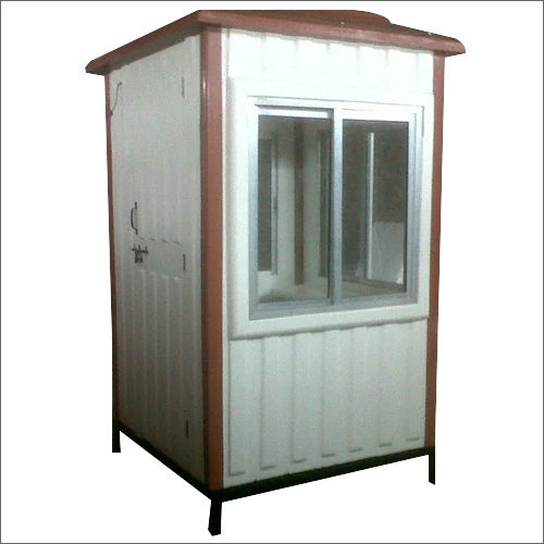 Pvc Steel Portable Security Cabin