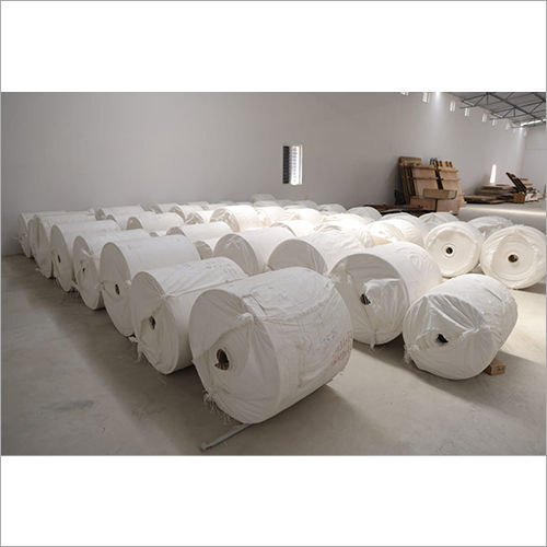 Waterproof Pp Woven White Fabric Roll